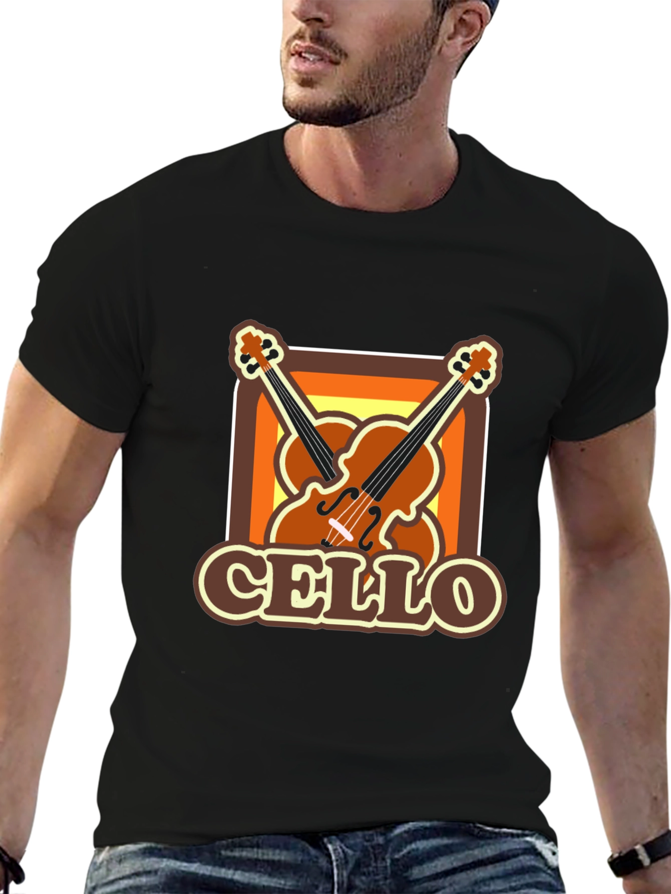 Retro Cello T-Shirt