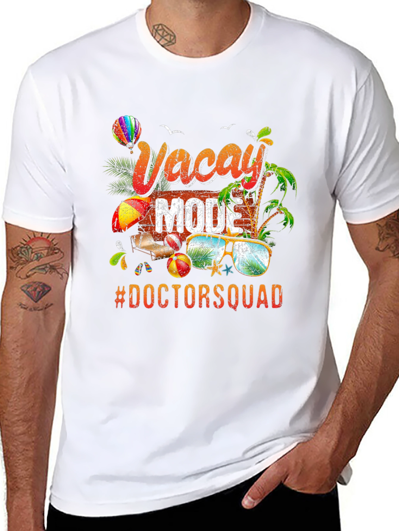 Vacay Mode Doctor Squad T-Shirt