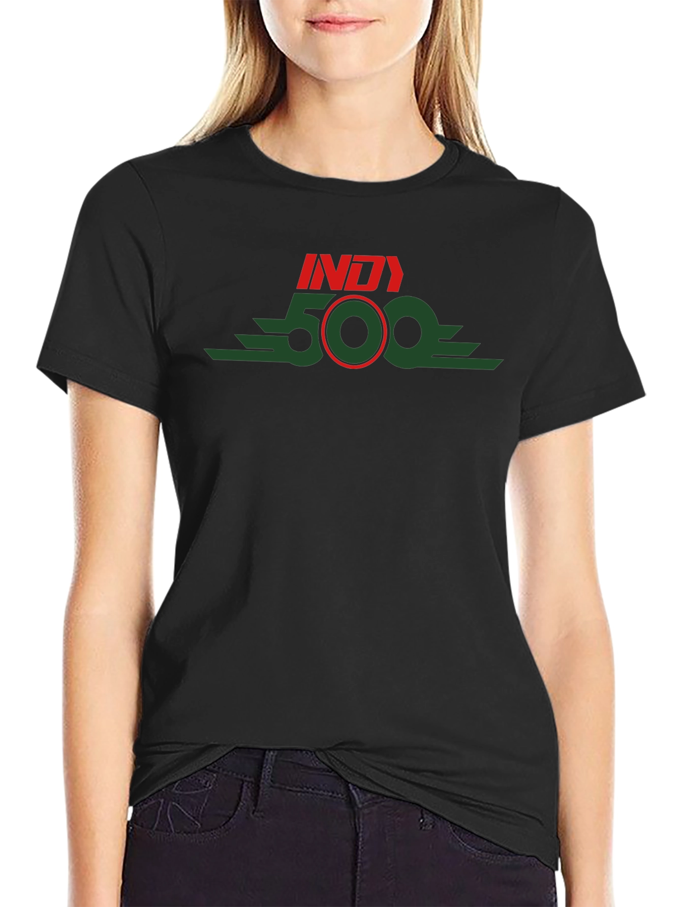 Indy 500 Graphic T-Shirt - Black