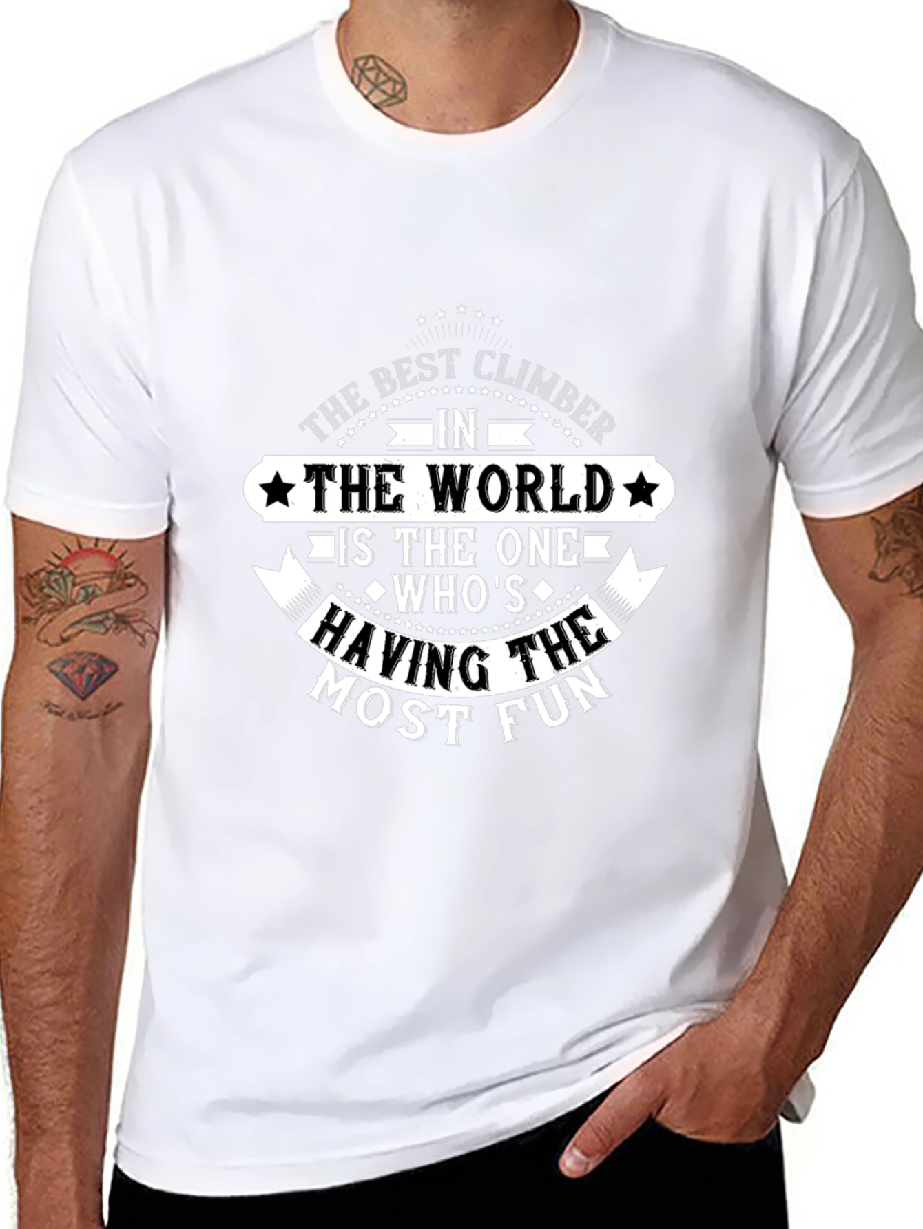 The Best Climber T-Shirt - Fun Climbing Tee