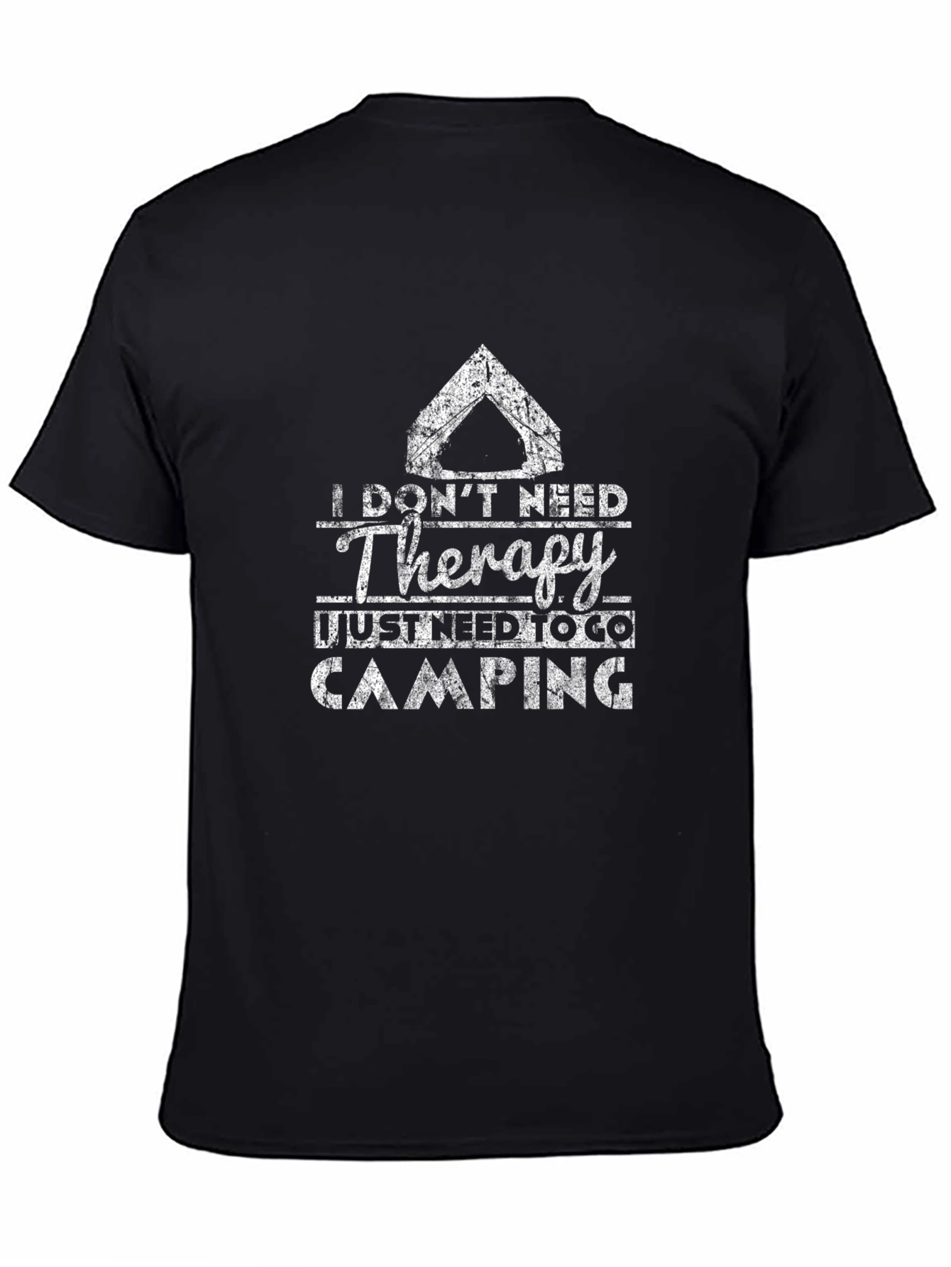 Camping Therapy T-Shirt - Outdoor Adventure Apparel