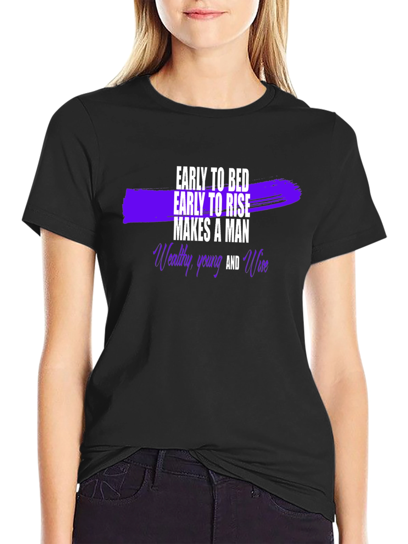 Early to Bed Early to Rise Mens T-Shirt