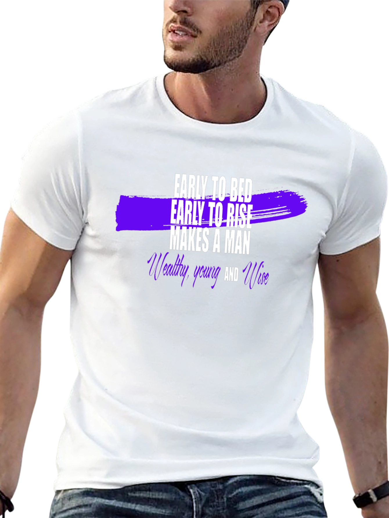 Early to Bed Early to Rise Mens T-Shirt