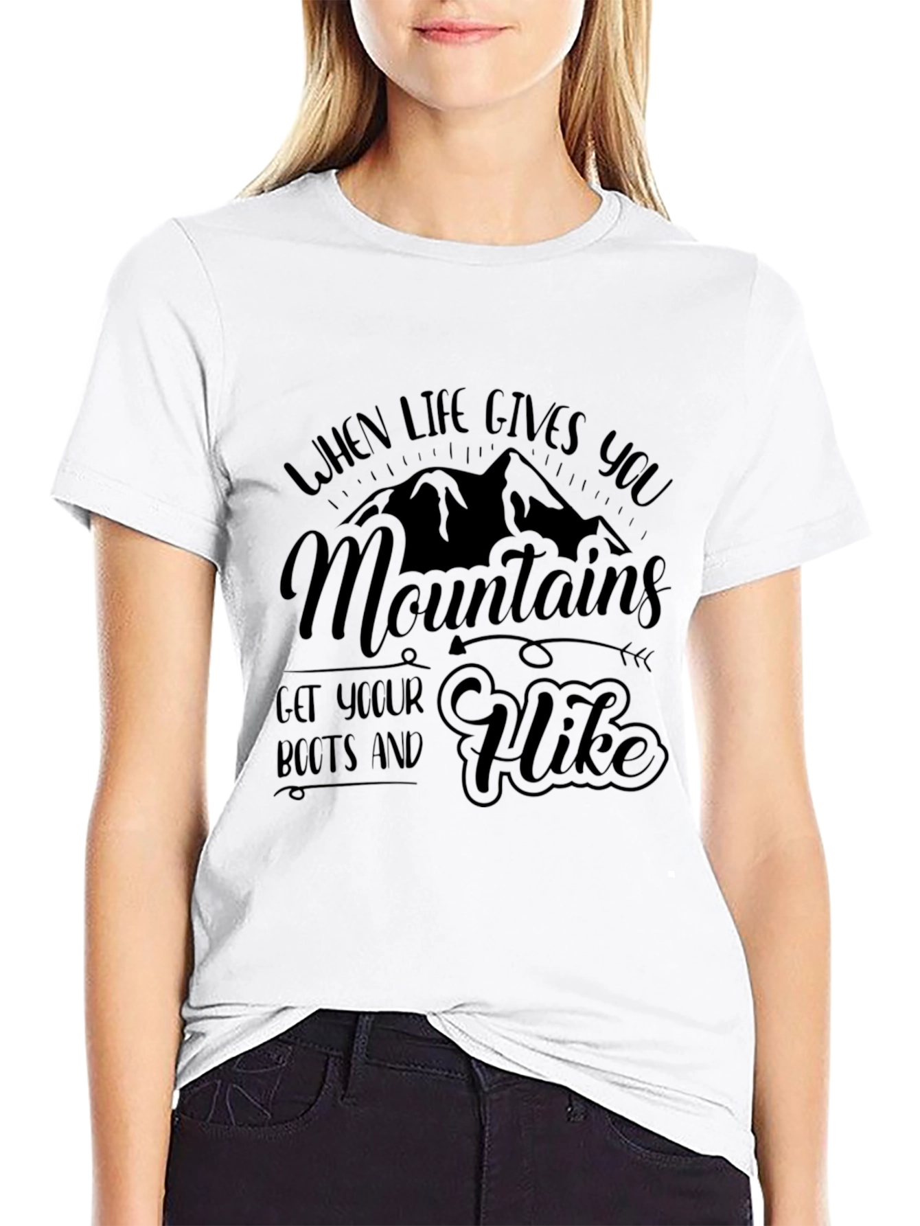 Mountains Hike T-Shirt - Adventure Ready Apparel