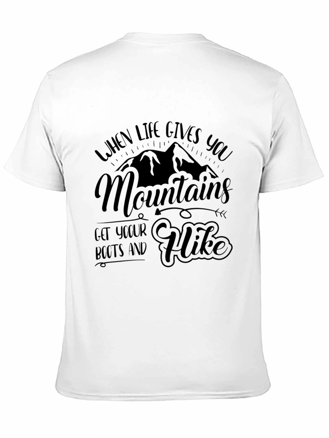 Mountains Hike T-Shirt - Adventure Ready Apparel