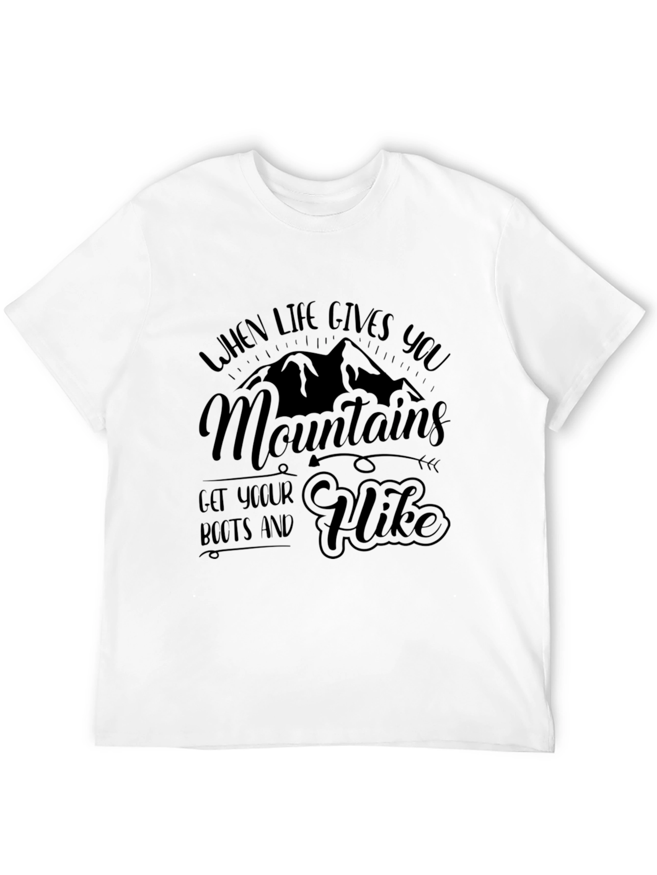 Mountains Hike T-Shirt - Adventure Ready Apparel