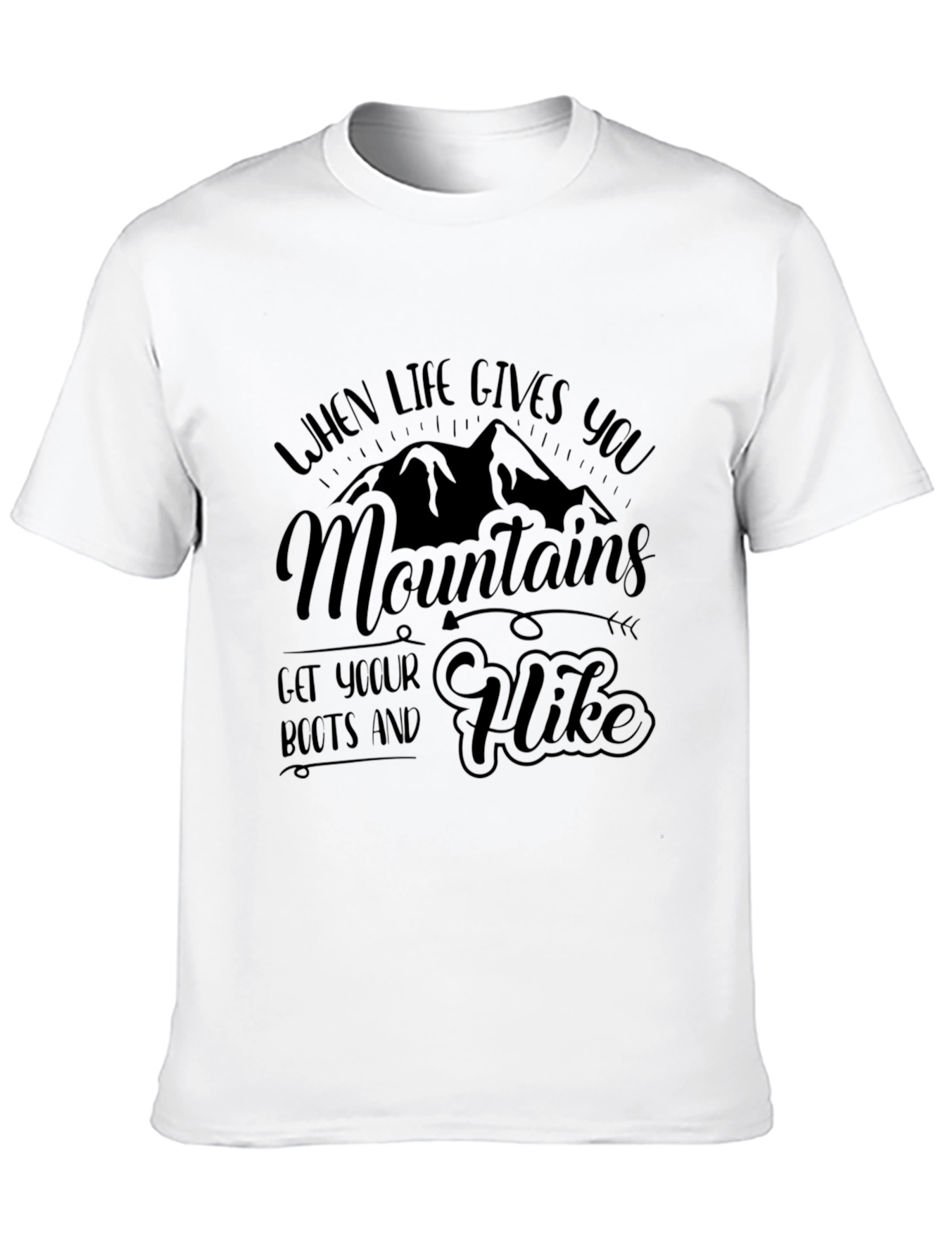Mountains Hike T-Shirt - Adventure Ready Apparel