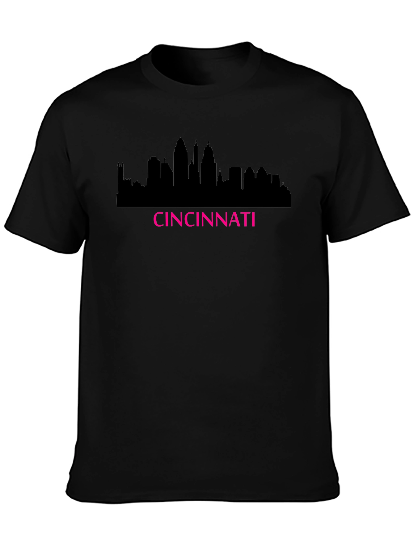 Cincinnati Skyline Graphic Tee - Black