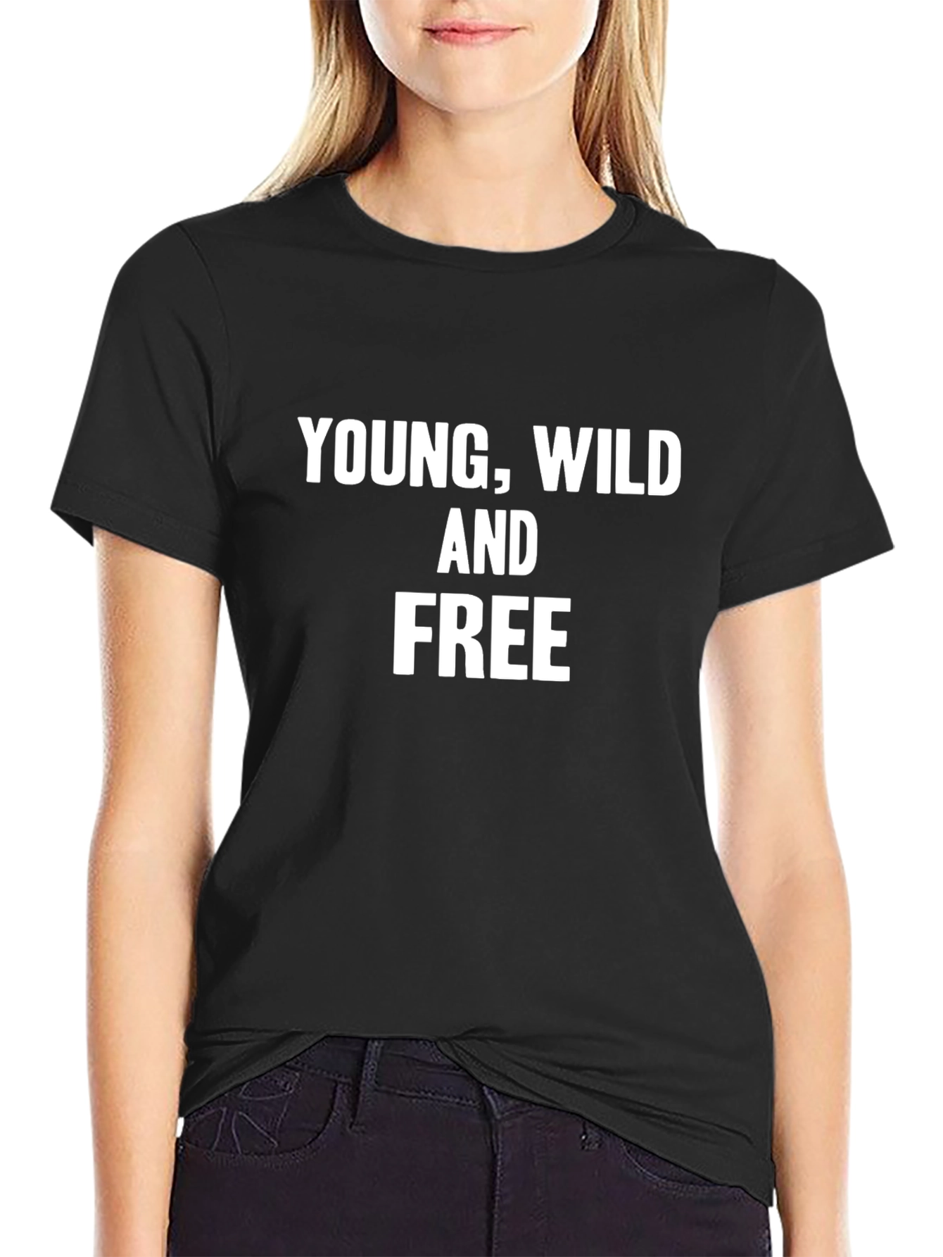 Young Wild and Free Graphic Tee
