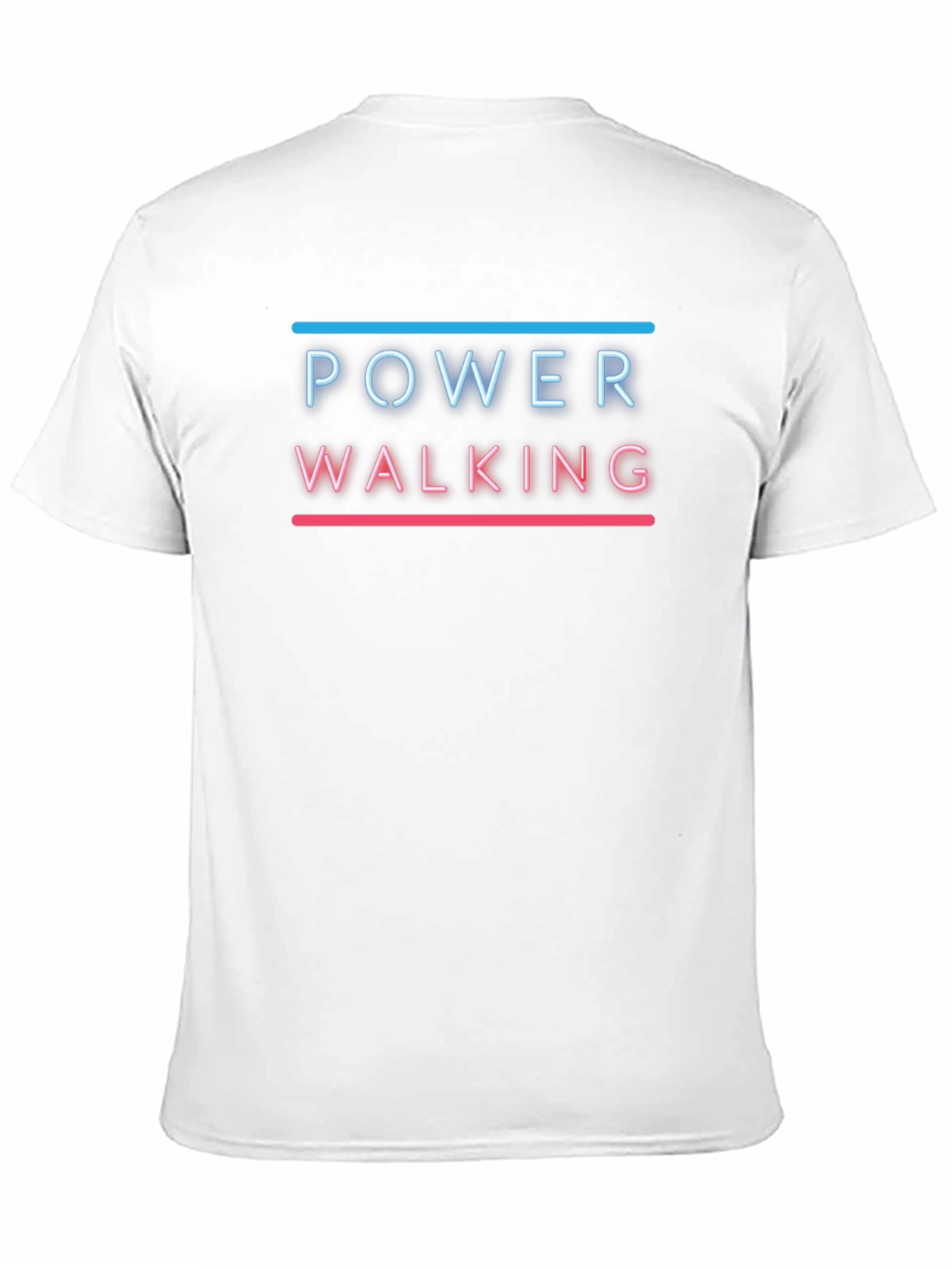 Power Walking Graphic T-Shirt - Black