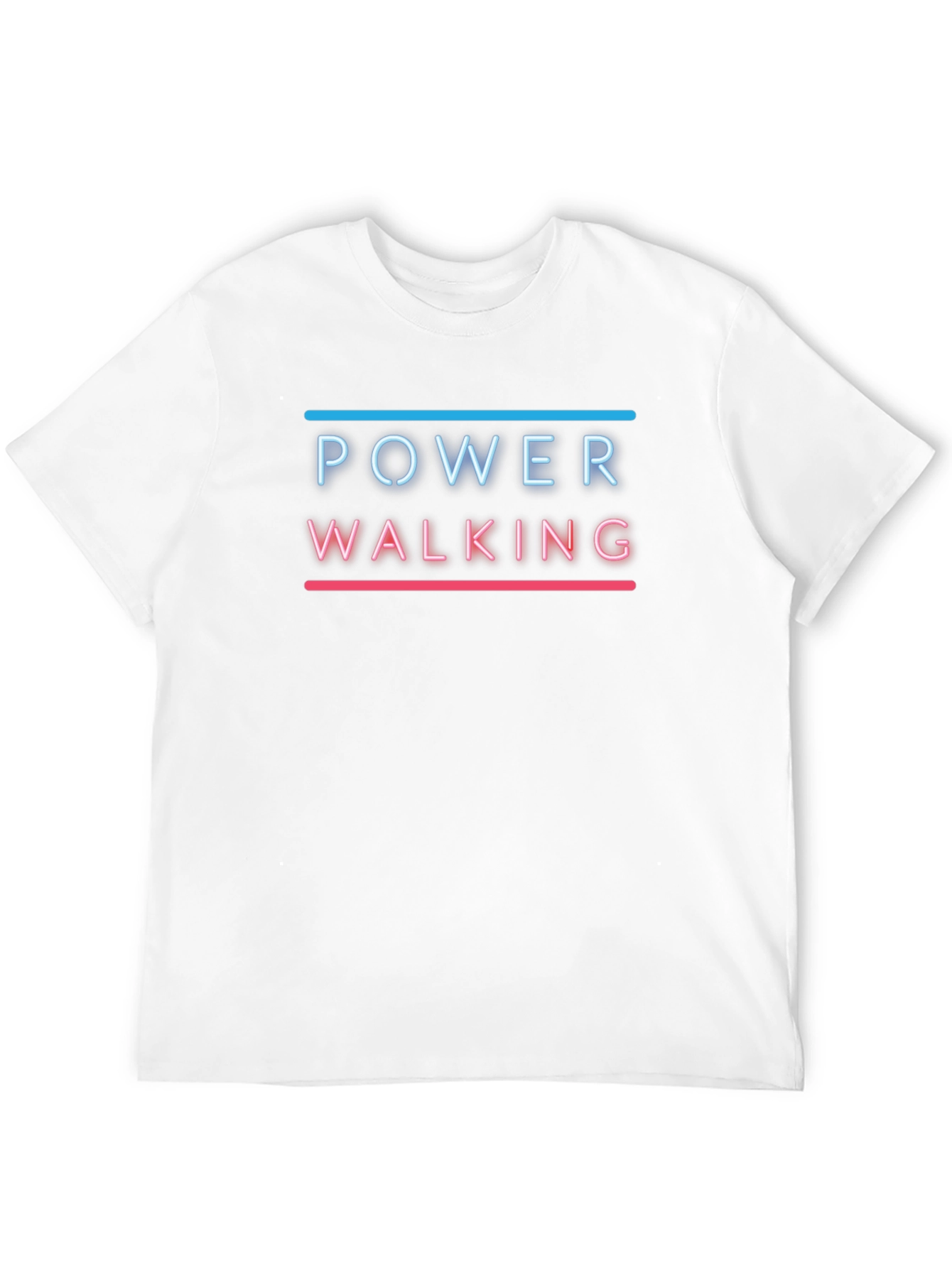 Power Walking Graphic T-Shirt - Black