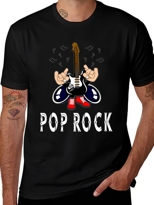 Pop Rock Graphic Tee - Music Lover T-Shirt