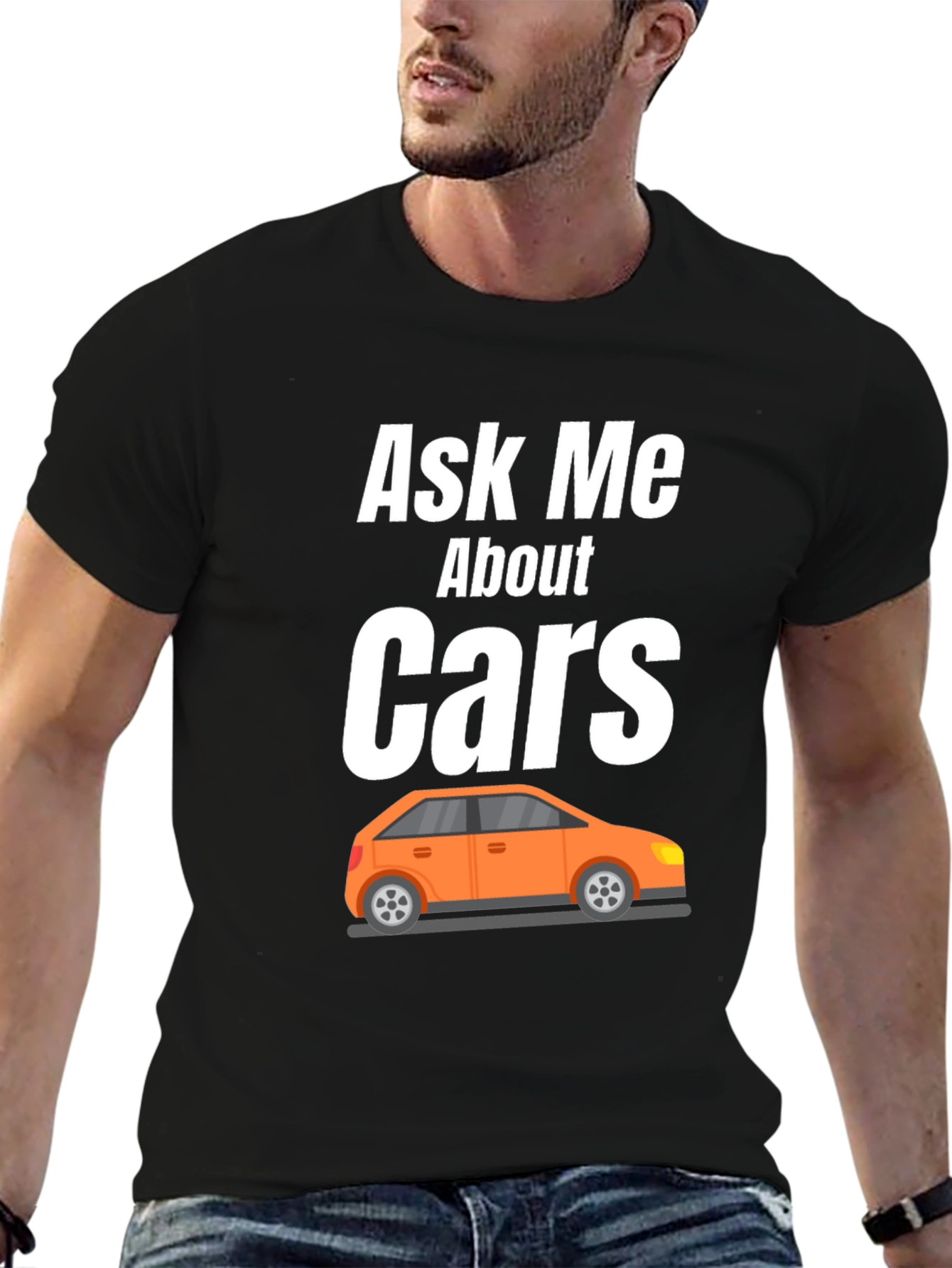 Ask Me About Cars T-Shirt - Auto Enthusiast Apparel