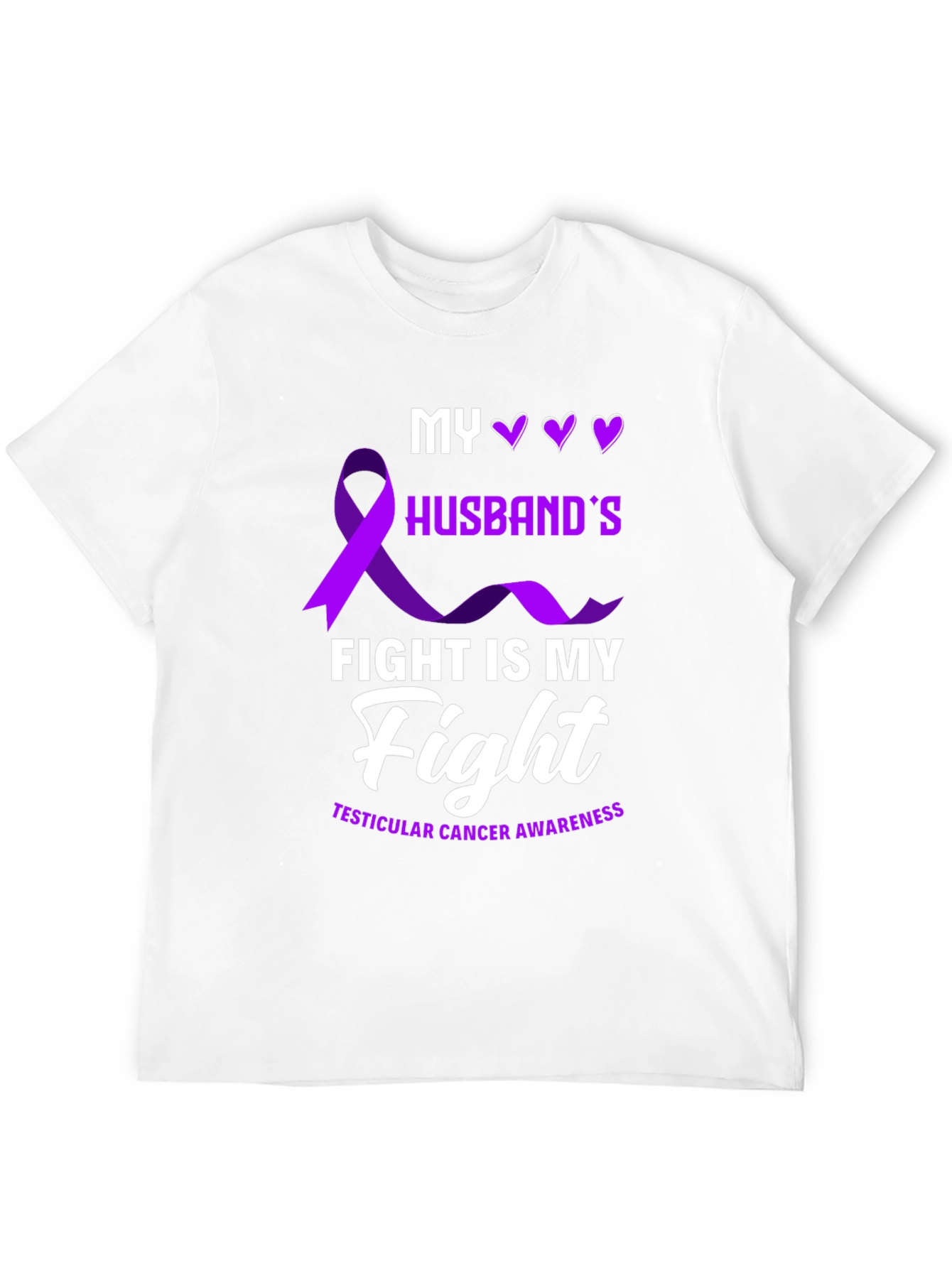 Husbands Fight is My Fight T-Shirt
