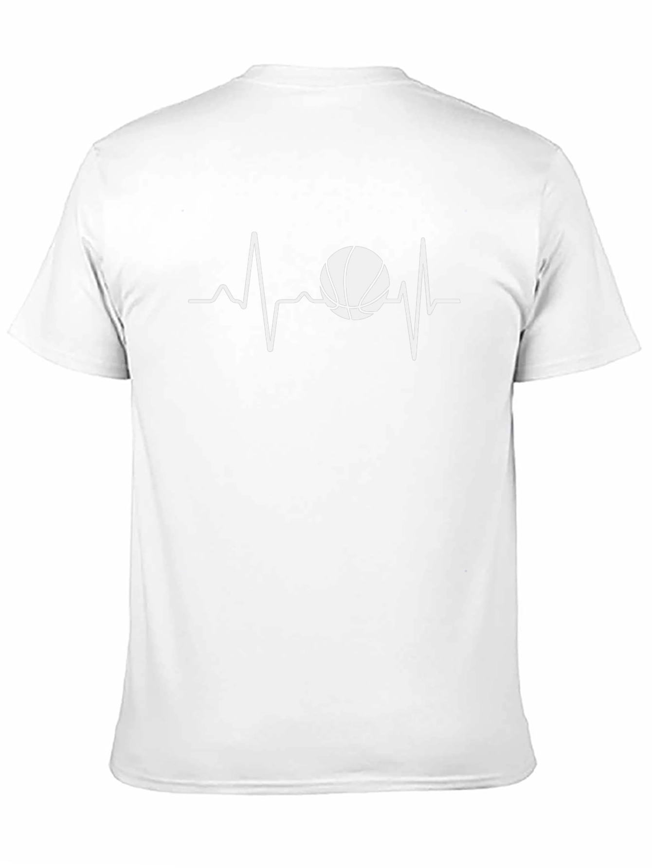 Basketball Heartbeat Graphic Tee