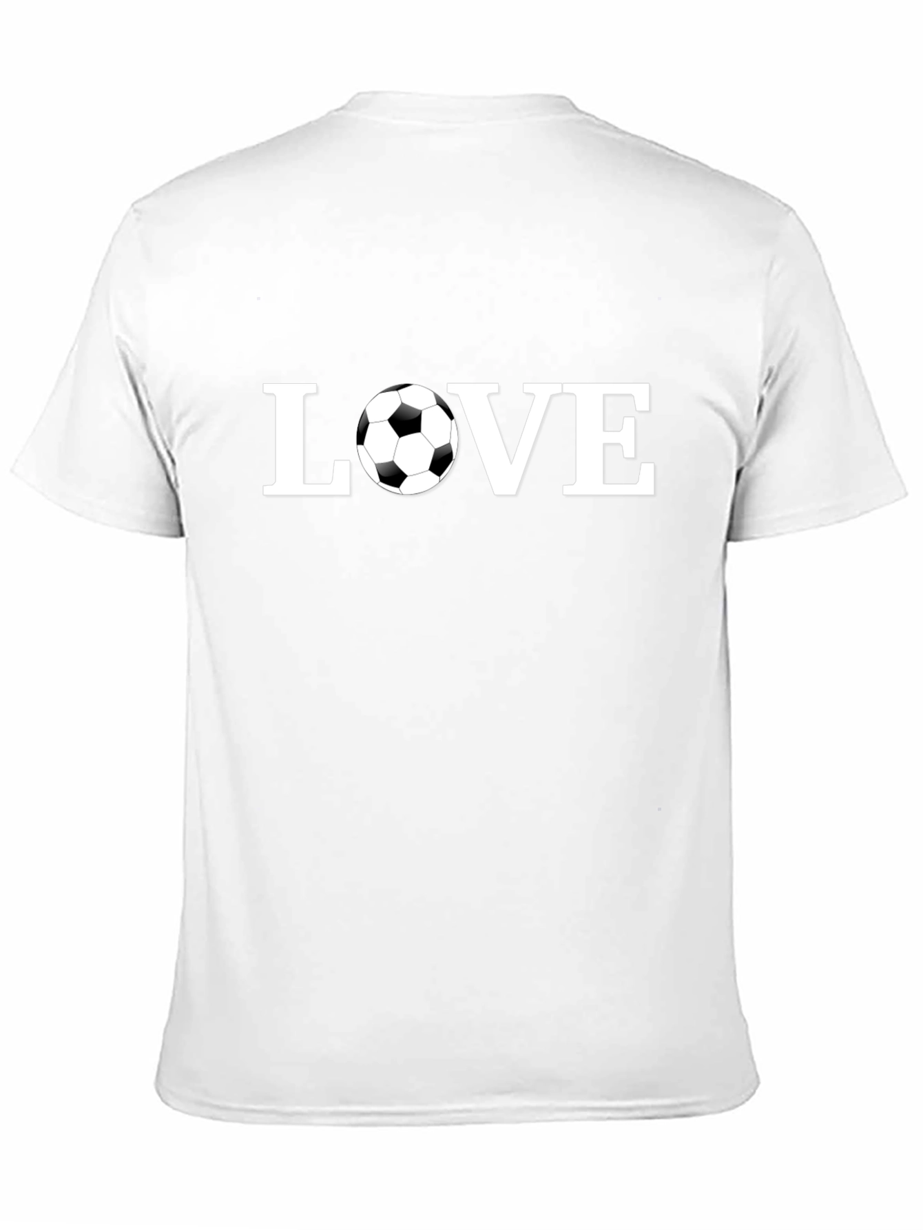 Love Soccer Black T-Shirt