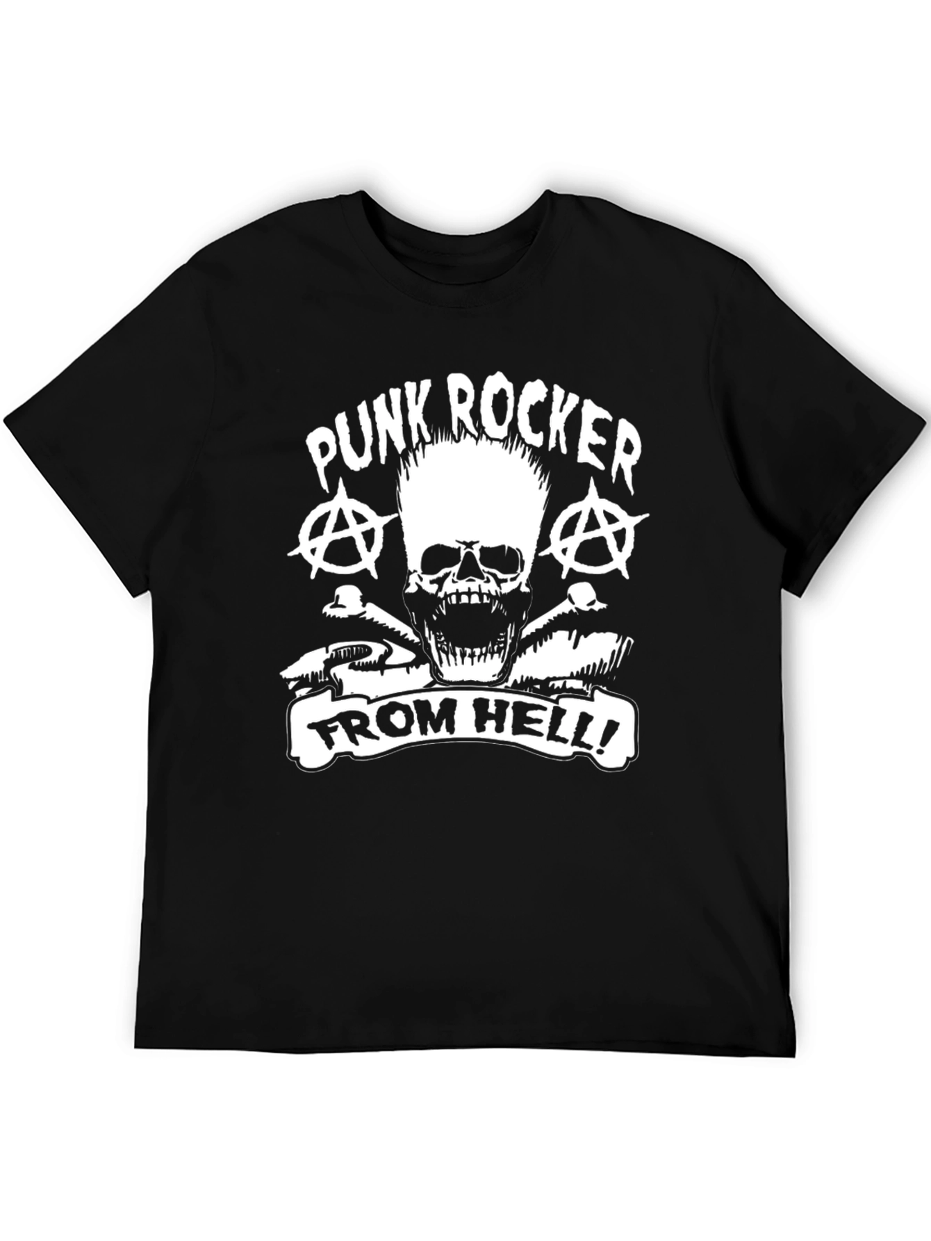 Punk Rocker From Hell Graphic Tee