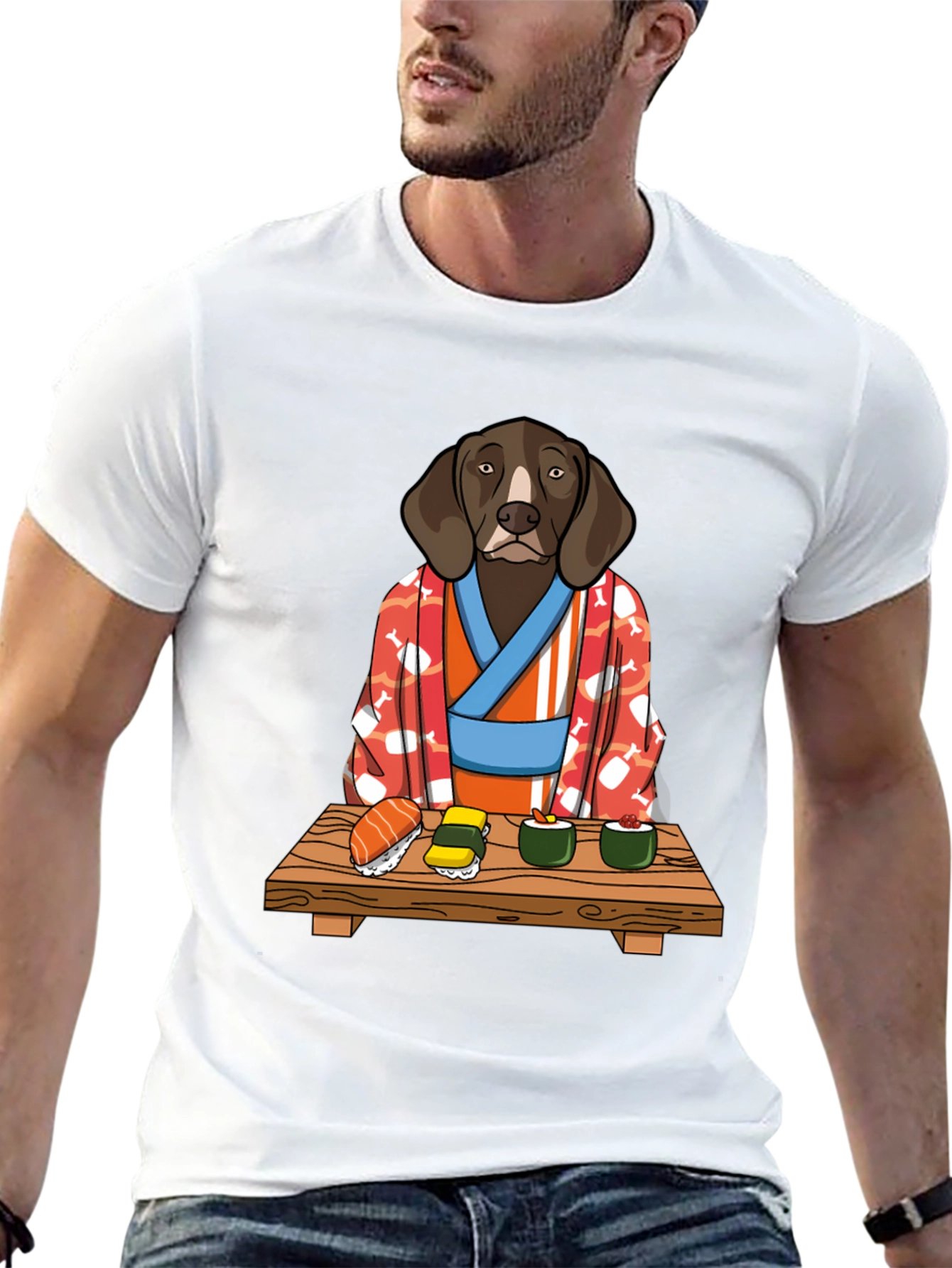 Dog Sushi T-Shirt - Unique Pet Lover Gift
