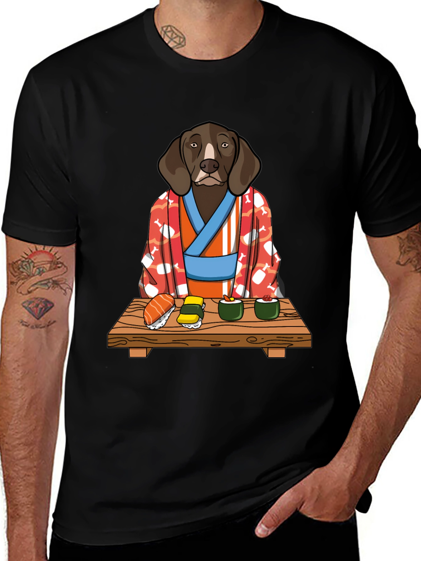 Dog Sushi T-Shirt - Unique Pet Lover Gift