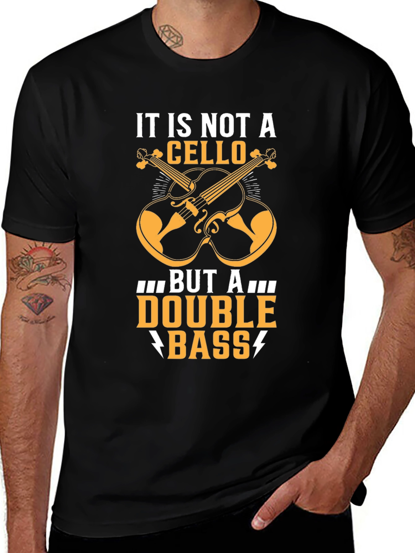 Musical Double Bass T-Shirt