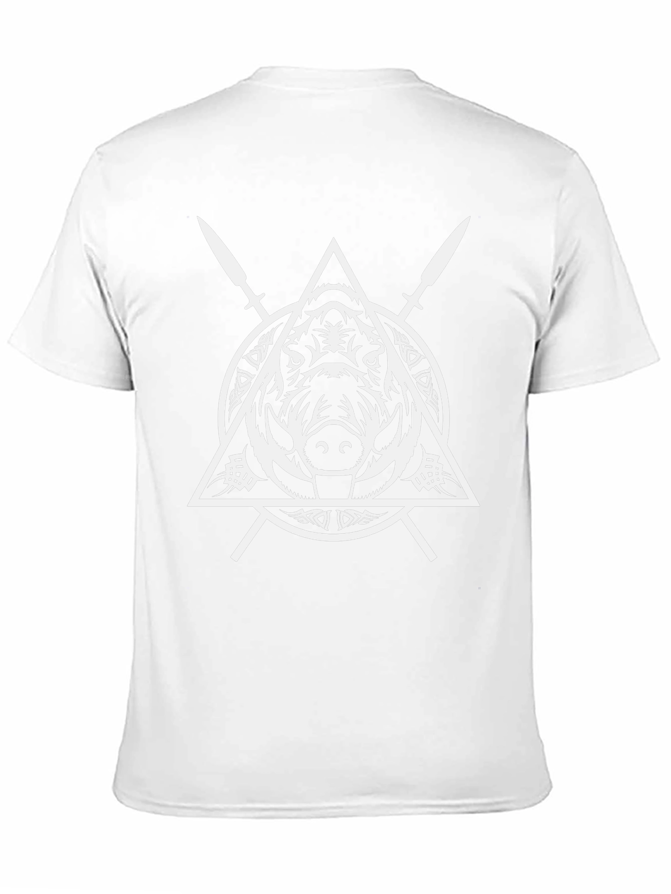 Boar & Spears Graphic Tee - Black