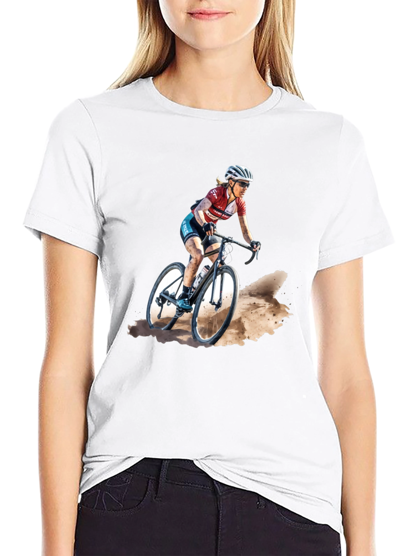 Cyclocross Rider Graphic T-Shirt