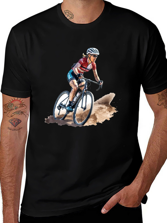 Cyclocross Rider Graphic T-Shirt