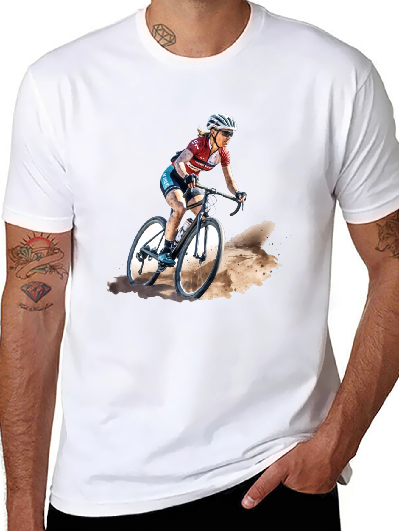 Cyclocross Rider Graphic T-Shirt