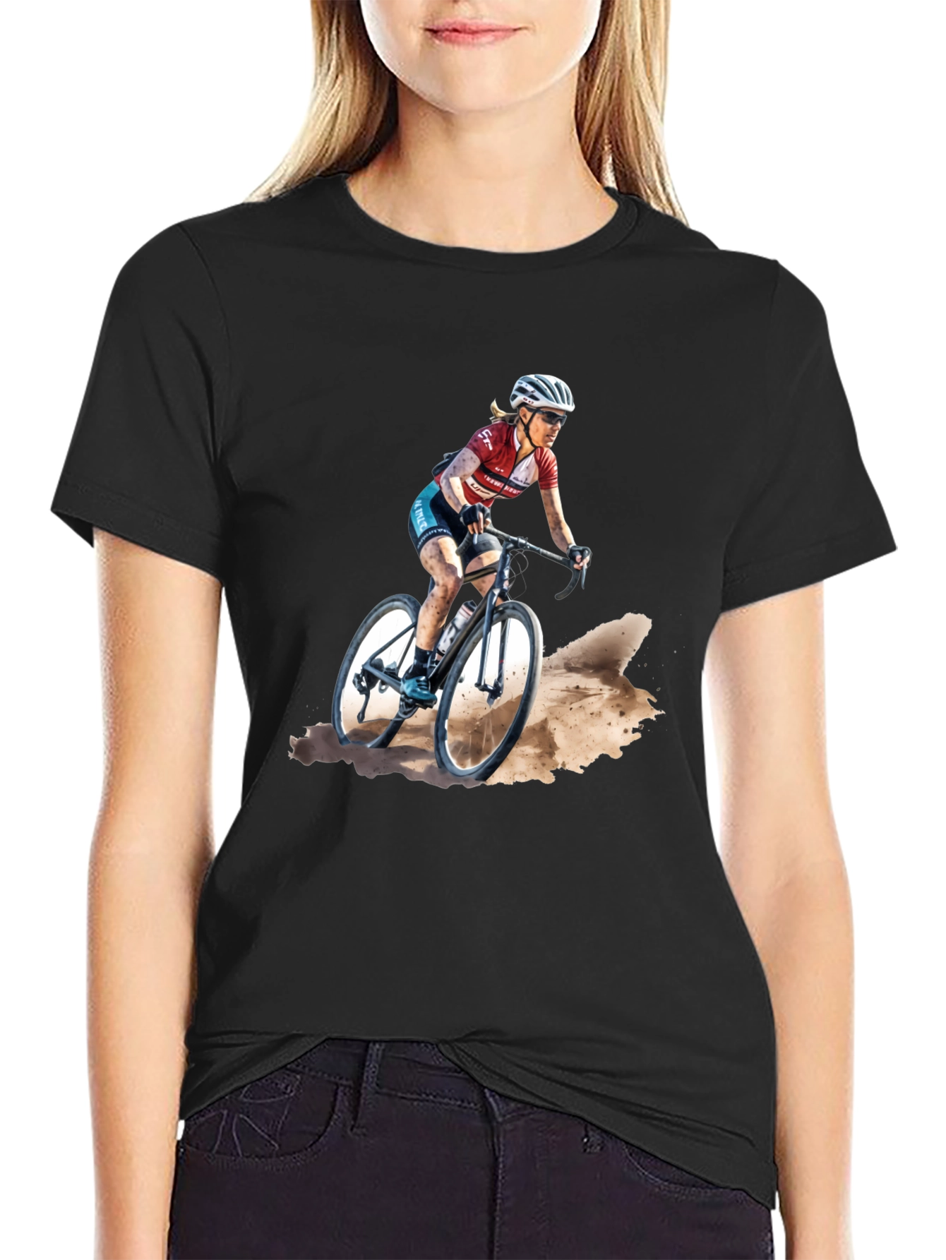 Cyclocross Rider Graphic T-Shirt
