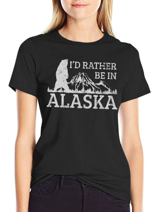 Alaska Bear Graphic Tee -  Adventure Awaits!