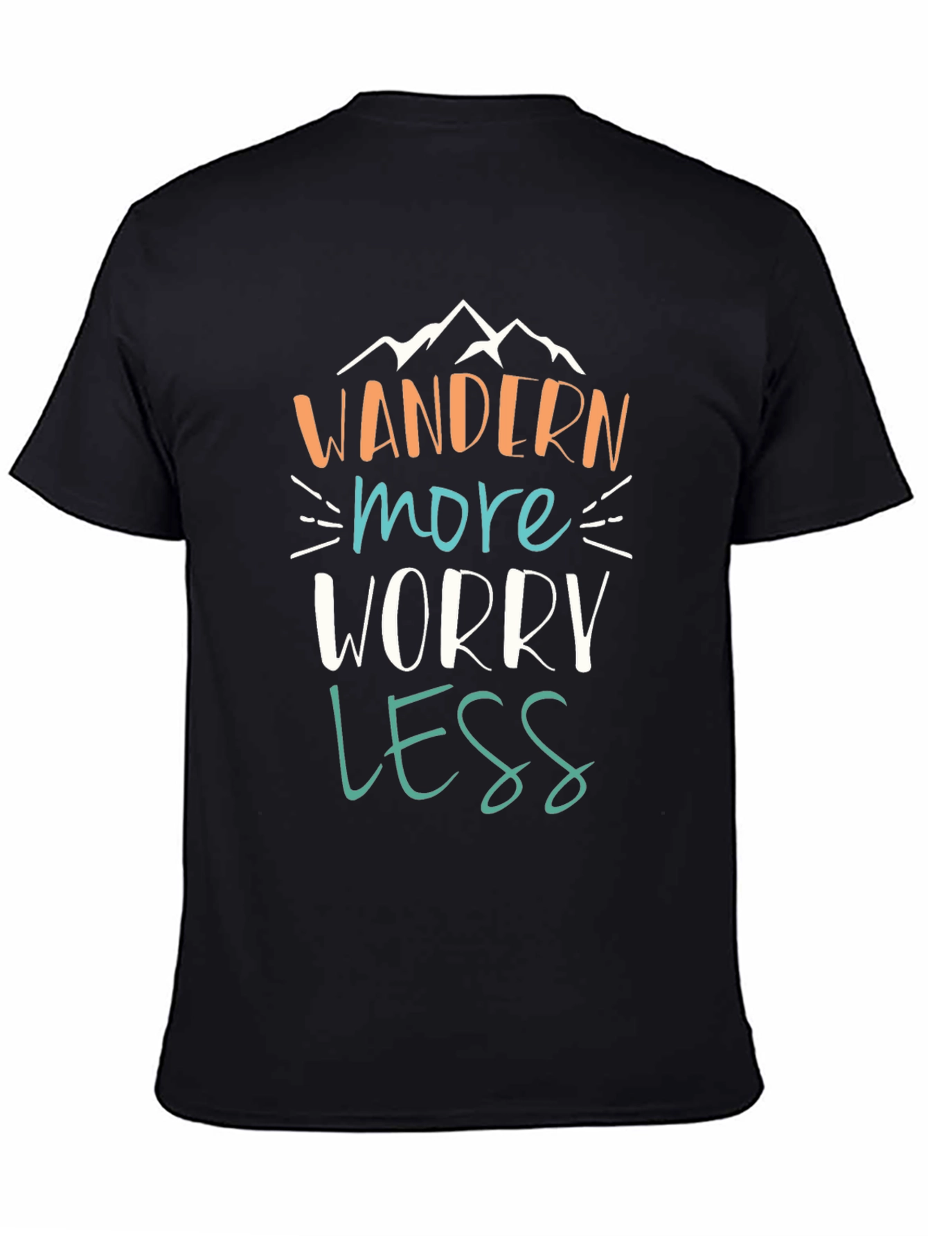 Wandern More Worry Less Graphic Tee