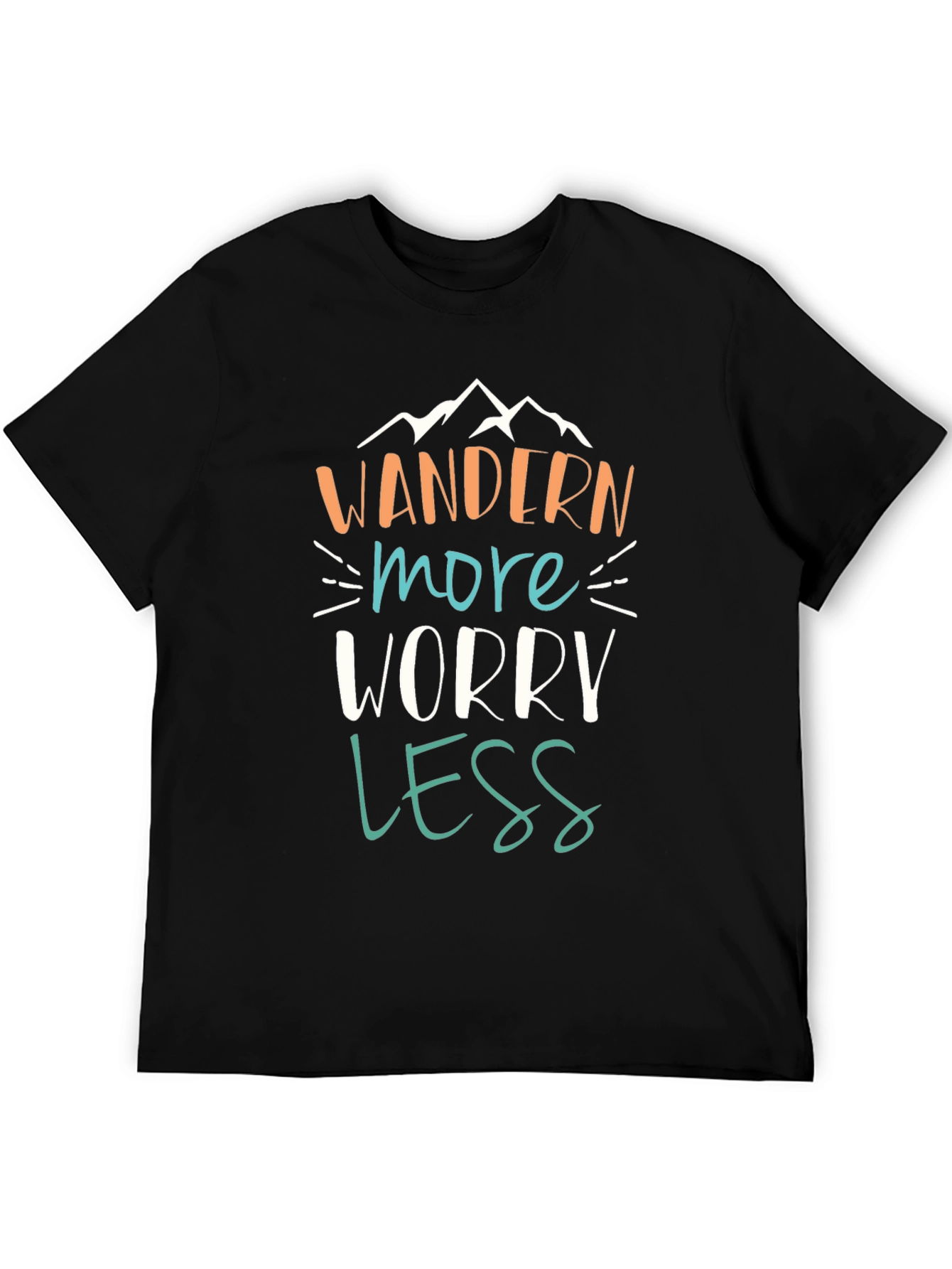 Wandern More Worry Less Graphic Tee