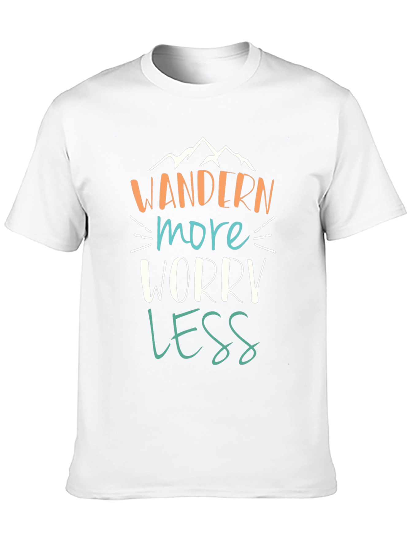 Wandern More Worry Less Graphic Tee