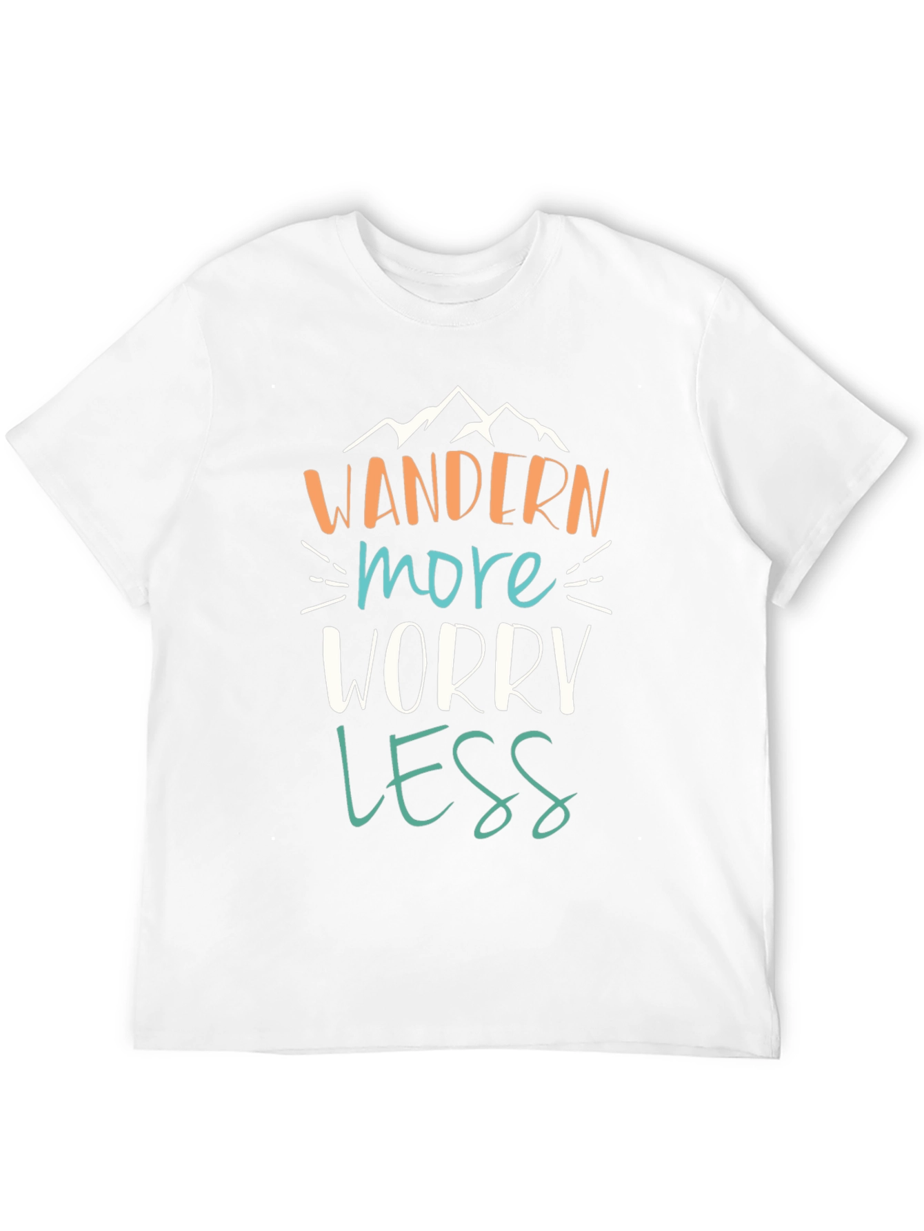 Wandern More Worry Less Graphic Tee