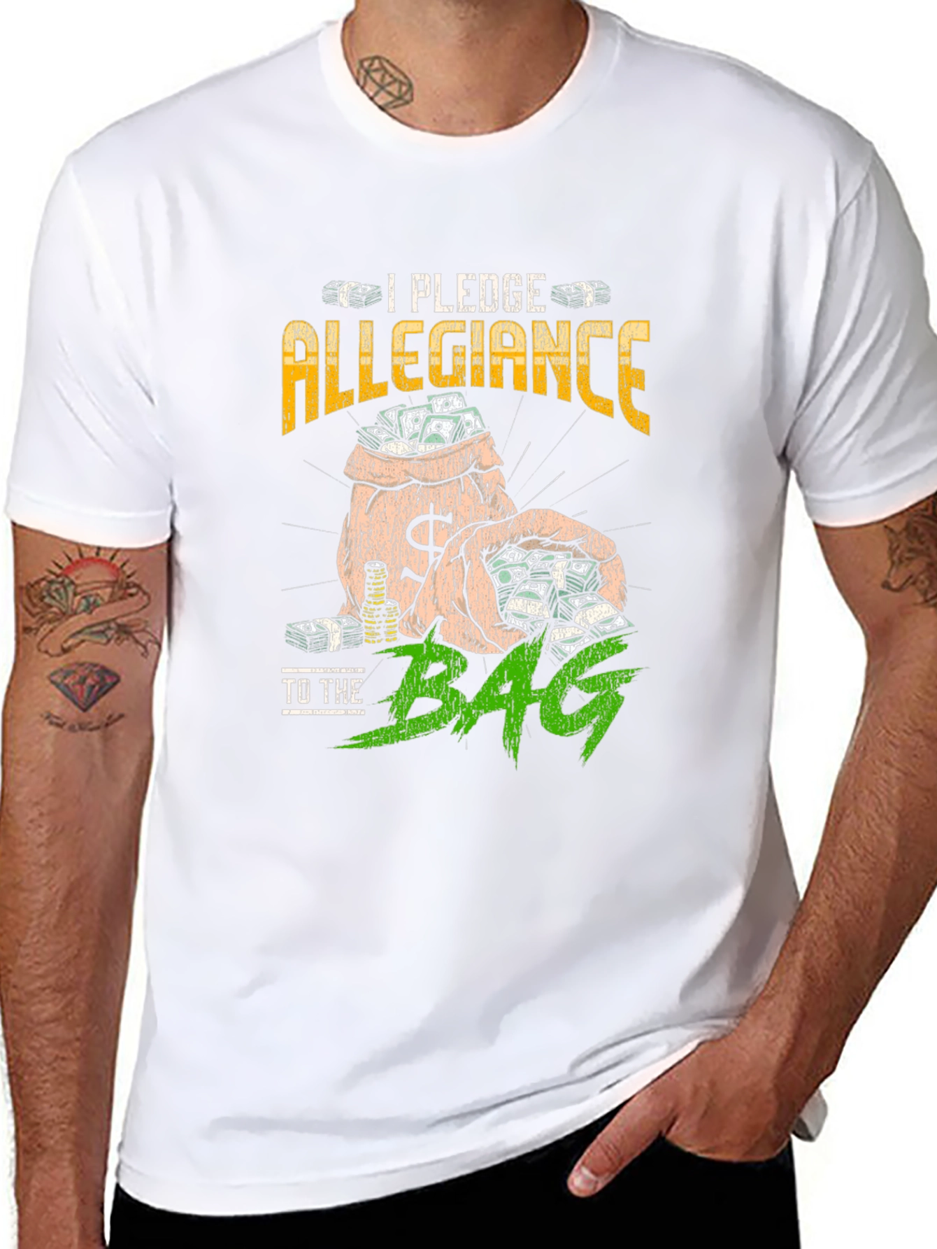 I Pledge Allegiance to The Bag Graphic Tee