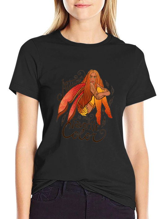 Autumn Fairy Graphic T-Shirt