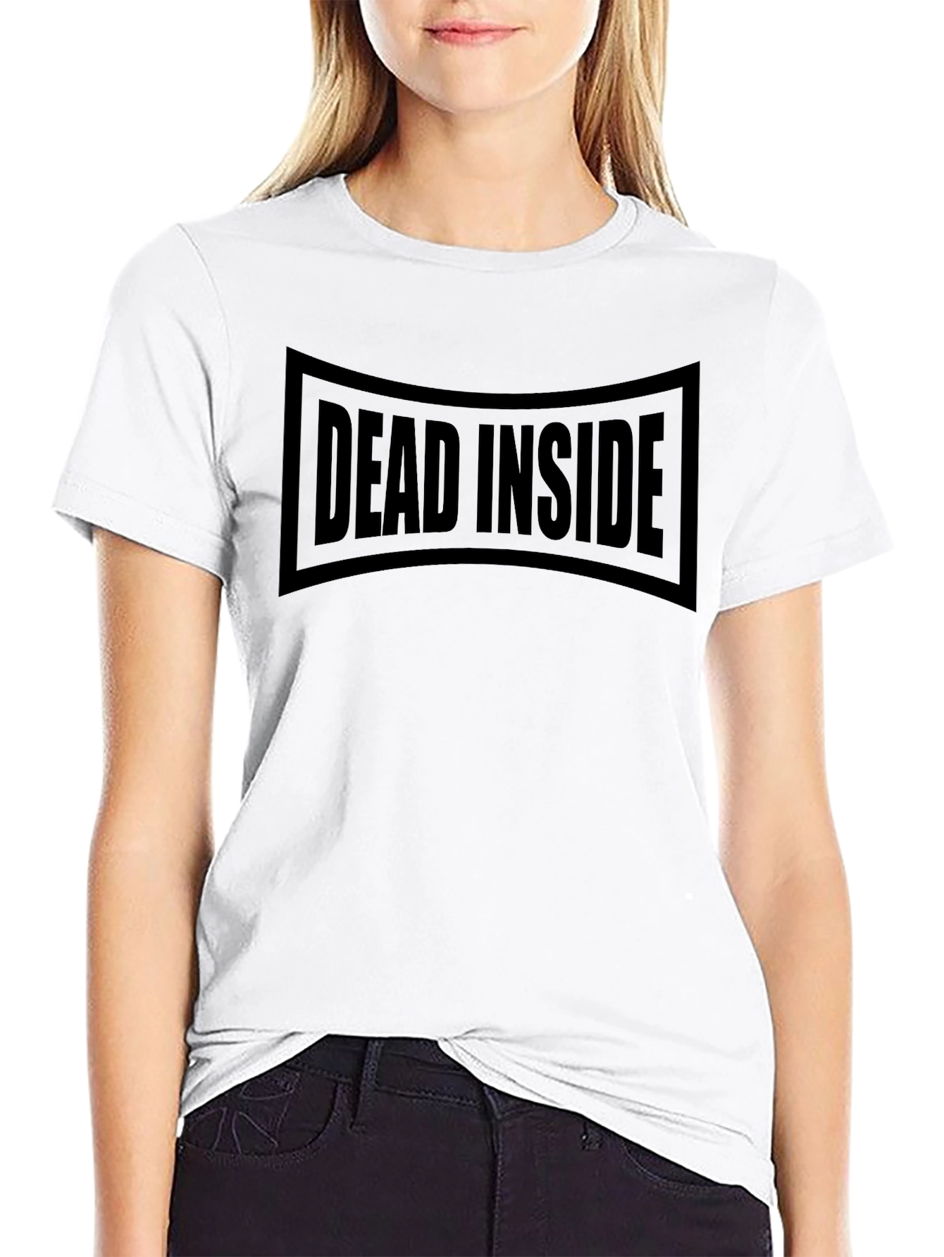 Dead Inside Graphic T-Shirt - Dark Humor Tee
