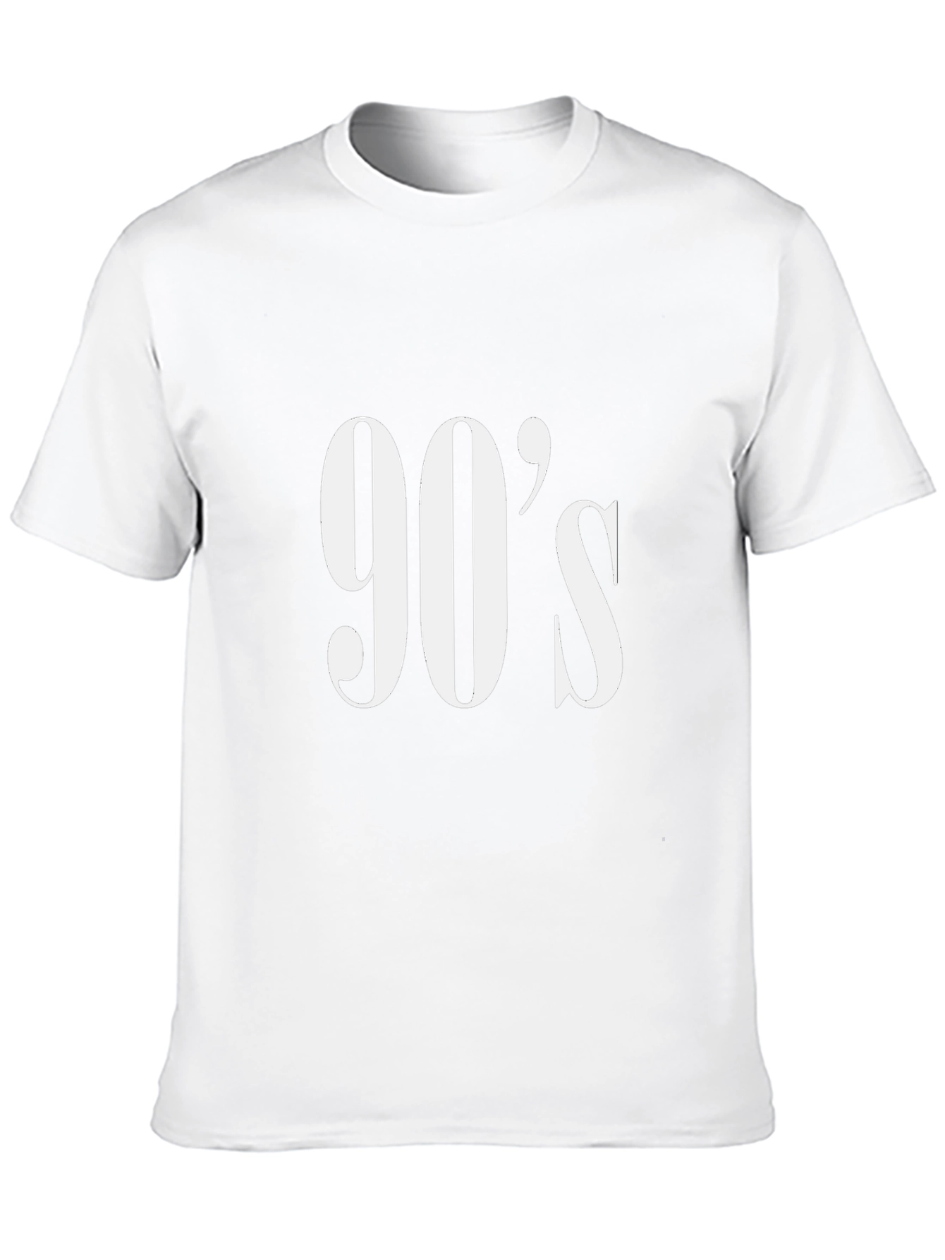 90s Retro Graphic Tee - Black