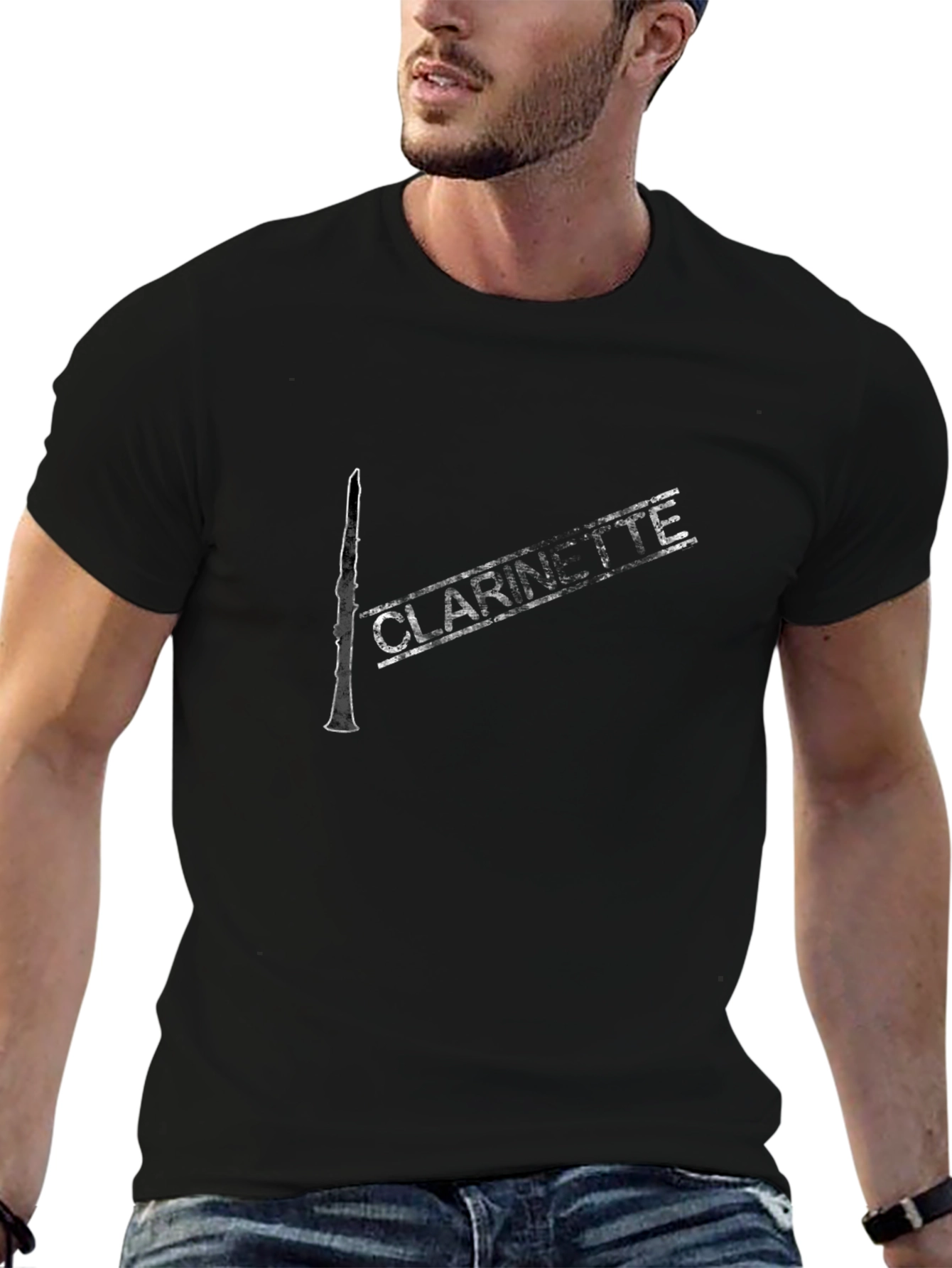 Clarinet Player Graphic T-Shirt