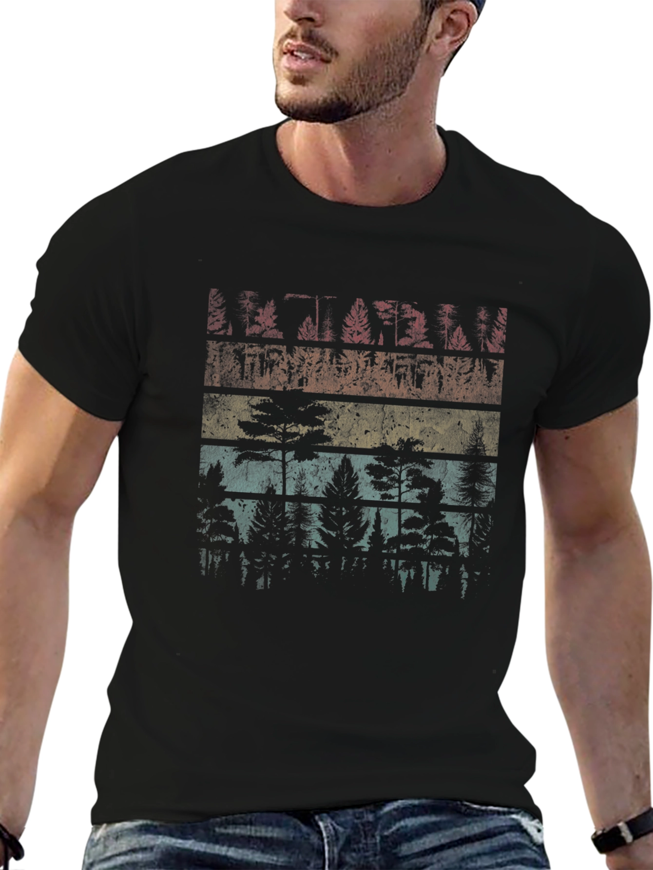 Retro Forest Graphic Tee