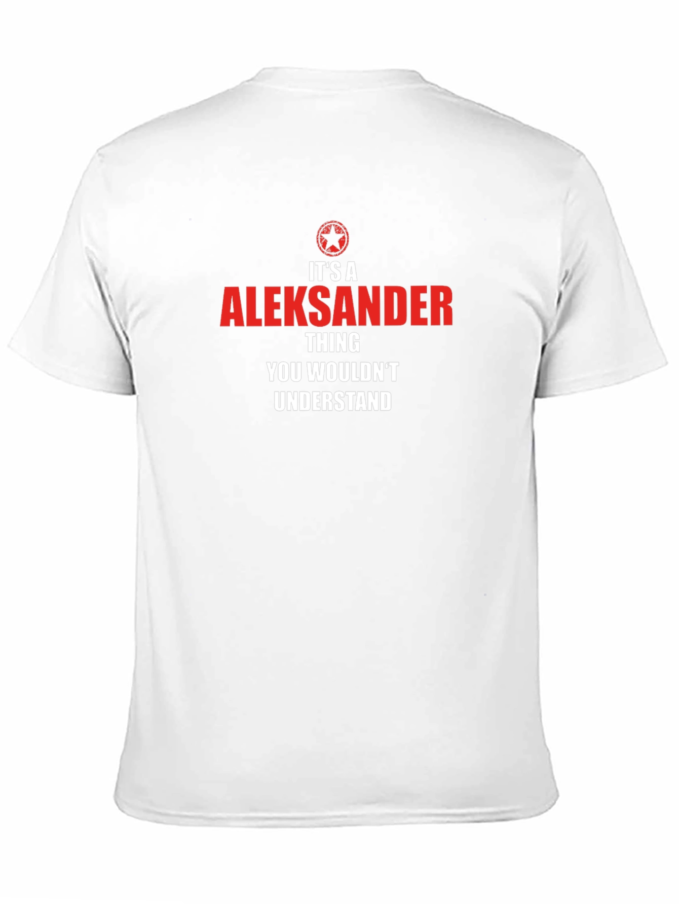 Aleksander Thing Graphic T-Shirt - Unique Personalized Tee