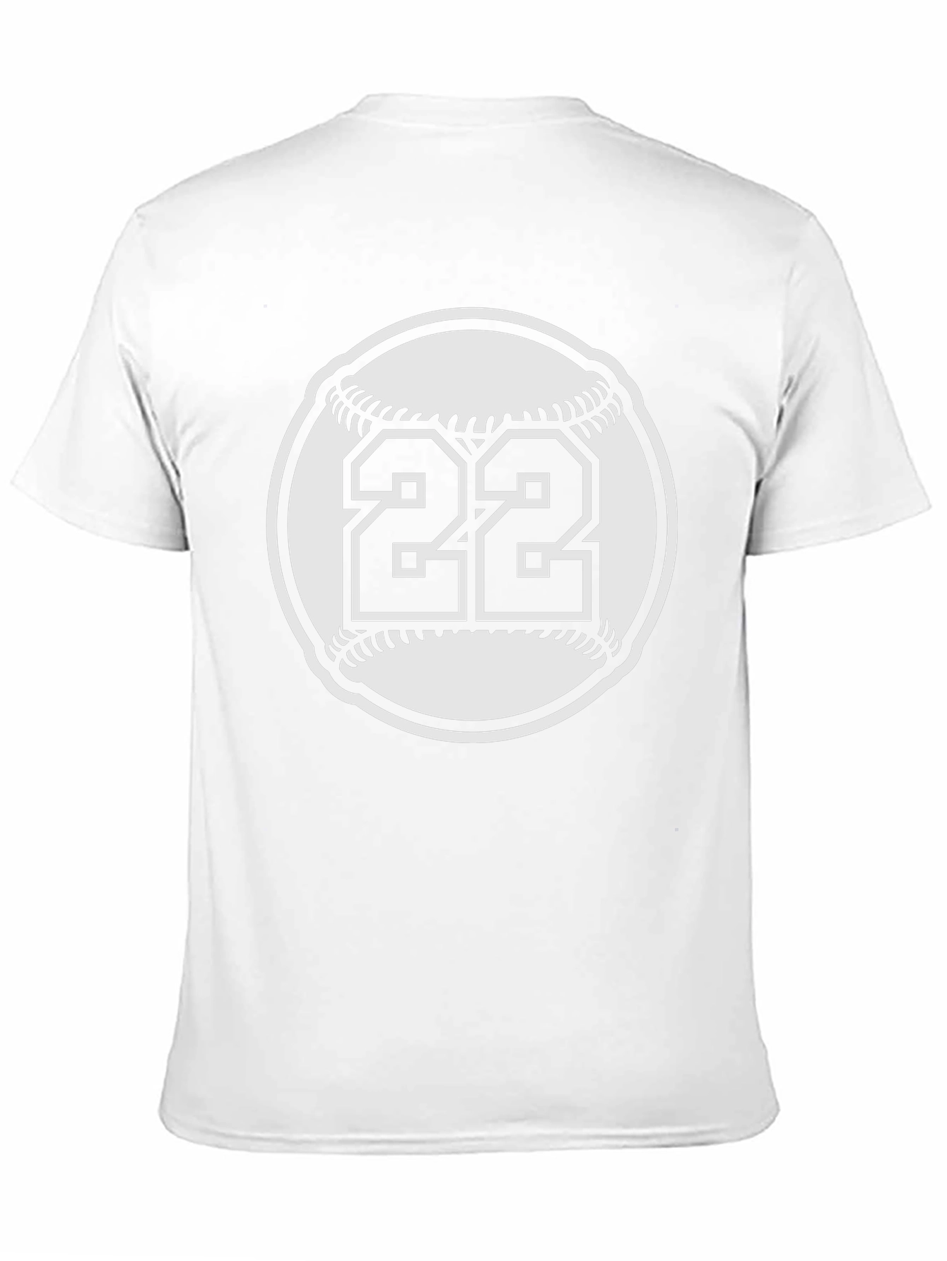 Baseball Number 22 T-Shirt