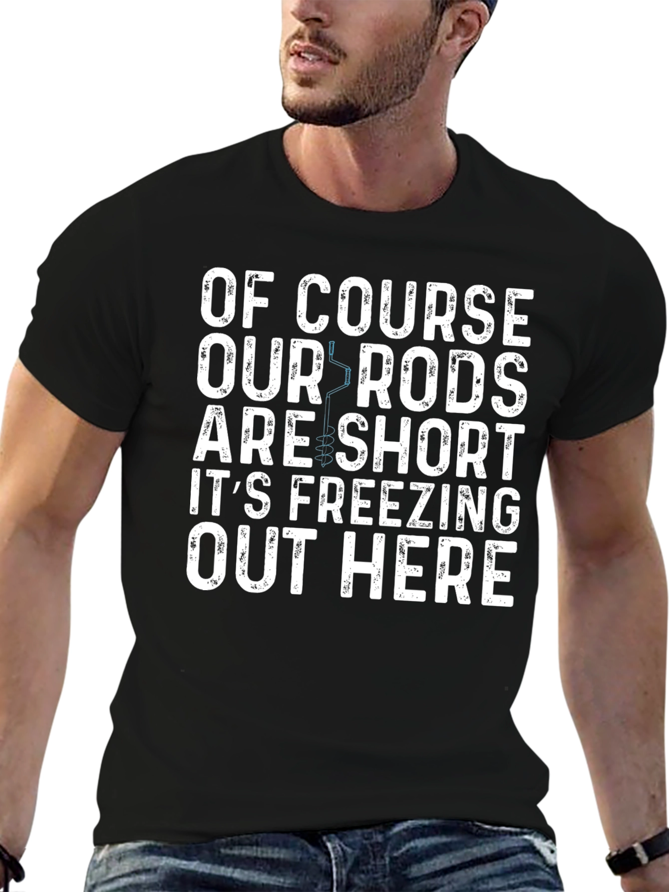 Funny Short Rods Graphic T-Shirt