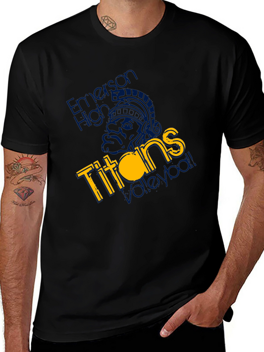 Emerson High Titans Volleyball T-Shirt
