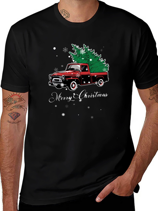 Merry Christmas Truck T-Shirt