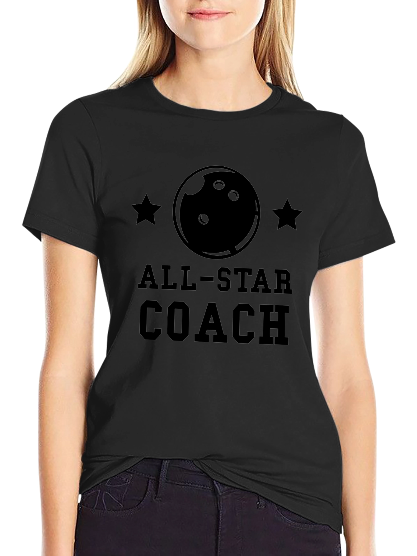 All-Star Coach Bowling T-Shirt | Strike Perfect Gift