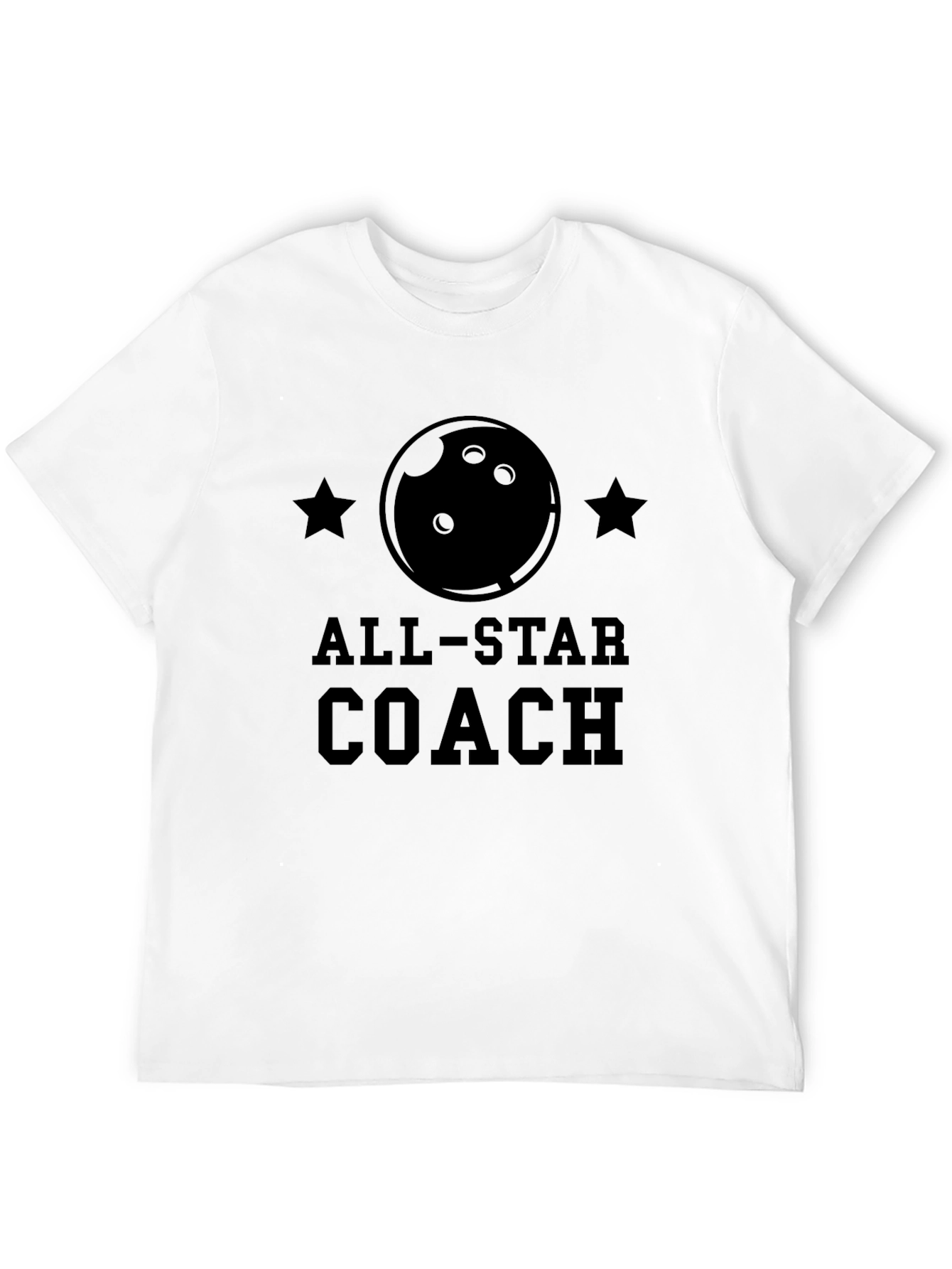 All-Star Coach Bowling T-Shirt | Strike Perfect Gift