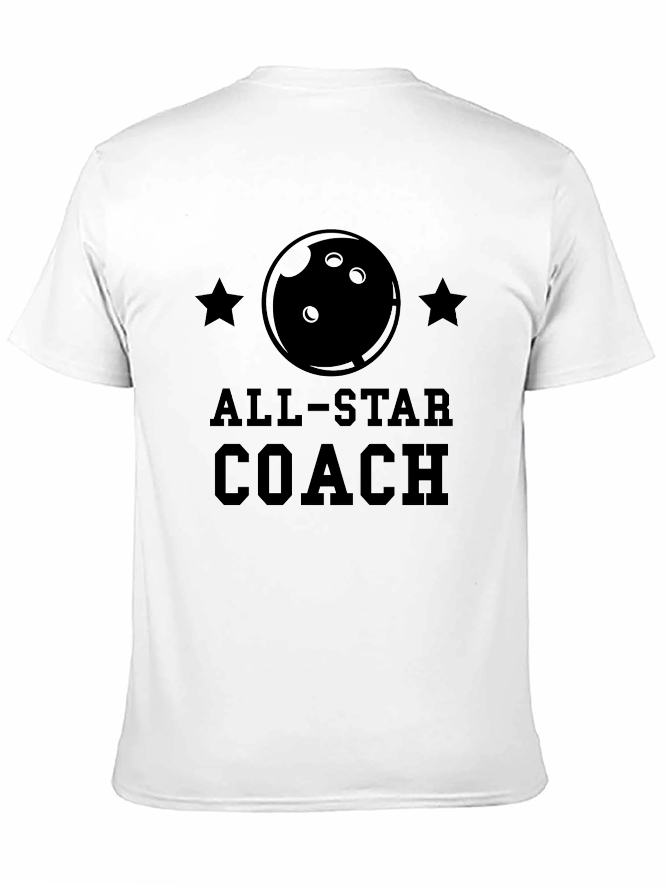 All-Star Coach Bowling T-Shirt | Strike Perfect Gift