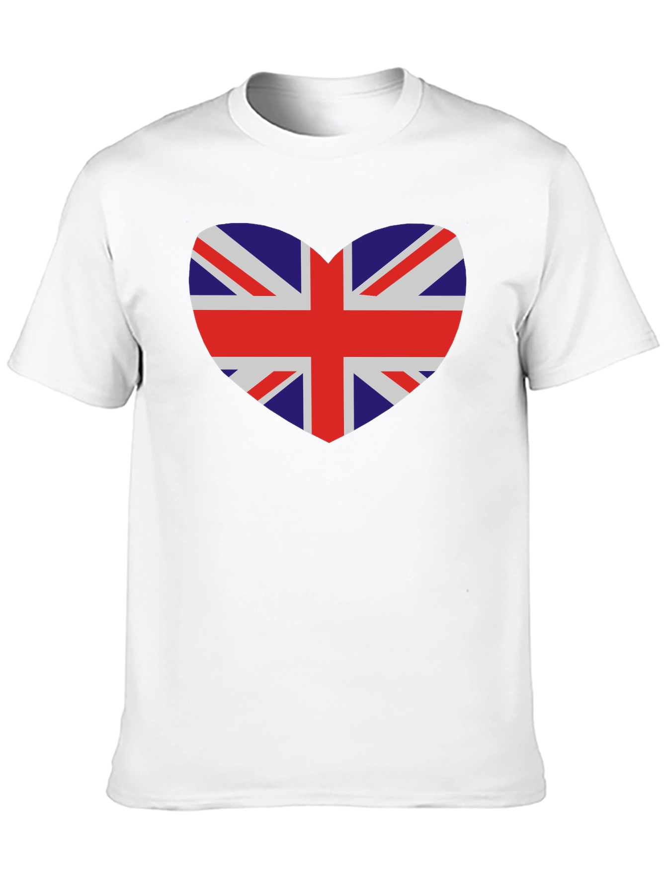 Union Jack Heart T-Shirt - Black