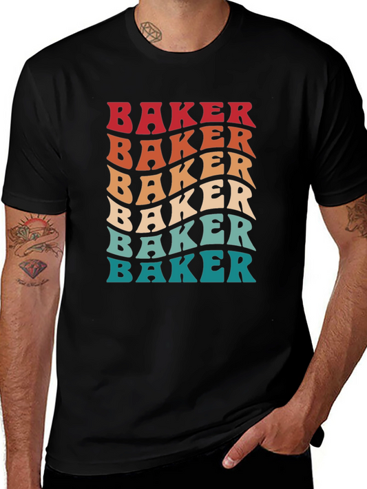 Retro Baker Graphic T-Shirt